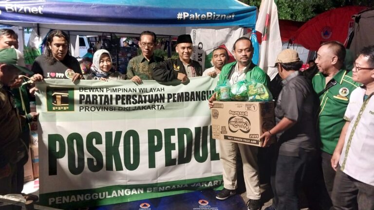 Posko peduli PPP DKI